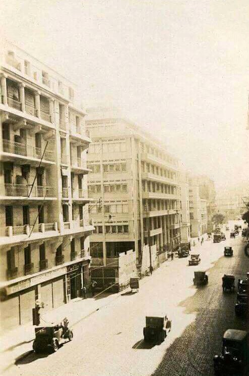 شارع عميروش ( الأمن المركزي ) فى اواخر الثلاتينات