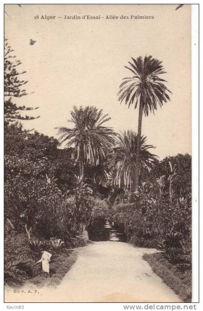 حديقة التجارب ، حي الحامة بالعاصمة زمان