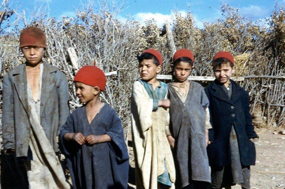 اطفال الجزائر صور من الاوراس فى الخمسينات