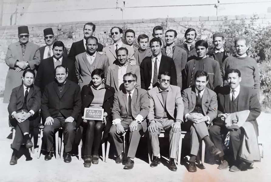 Professeurs du CEM El Maqarry à une certaine époque