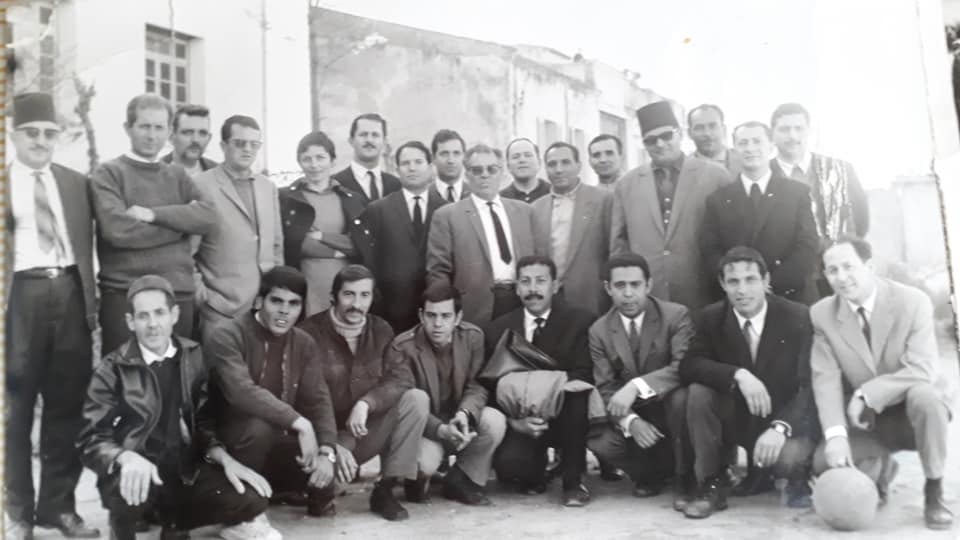 Professeurs du CEM El Maqarry à une certaine époque