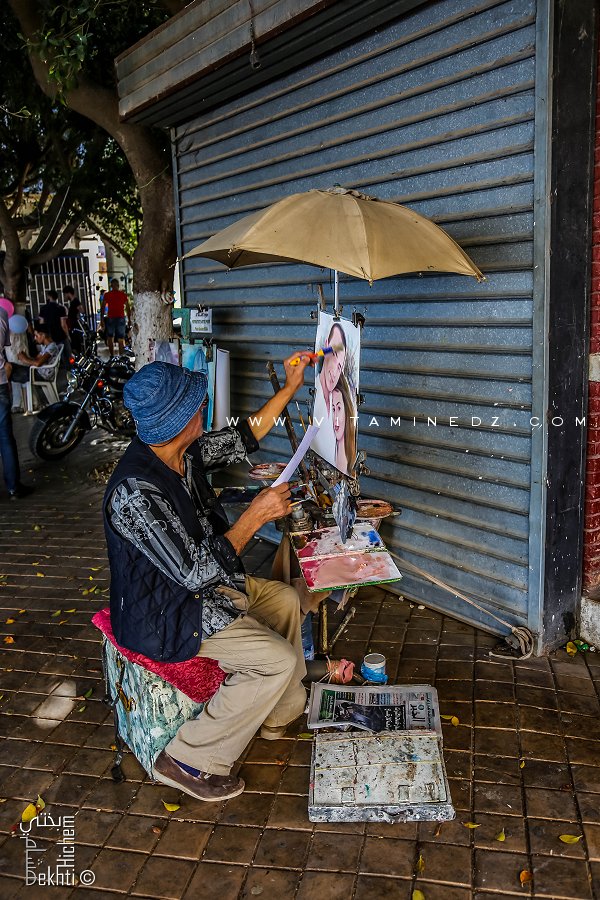 Place gueydon, le Montmartre de Bejaia.