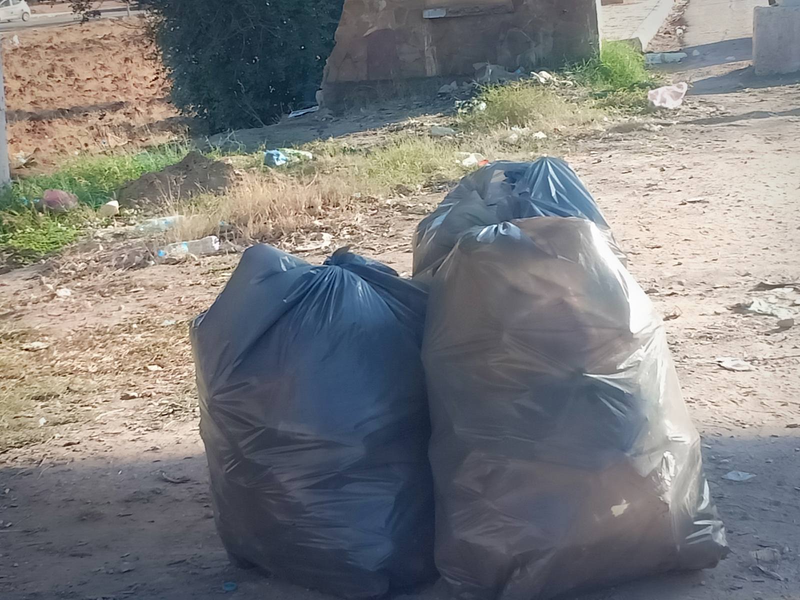 جمع نفايات البلاستكية