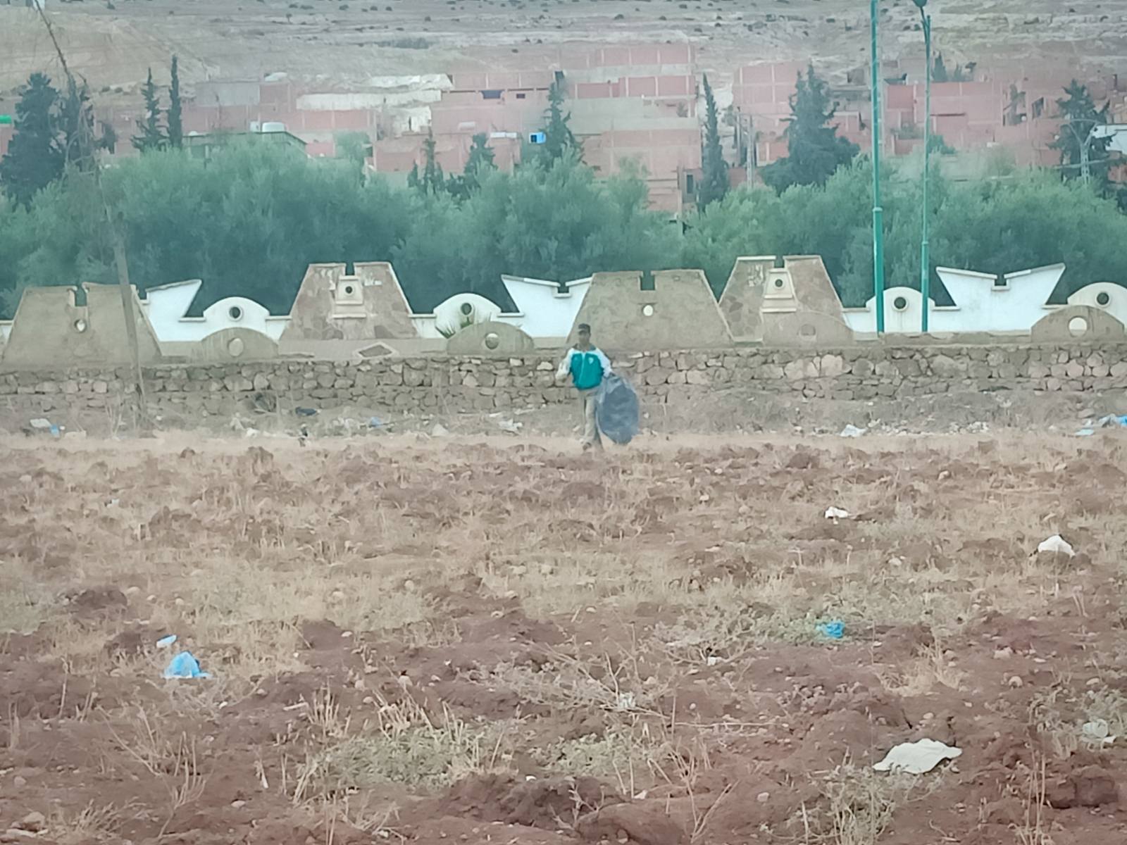 جمع نفايات البلاستكية