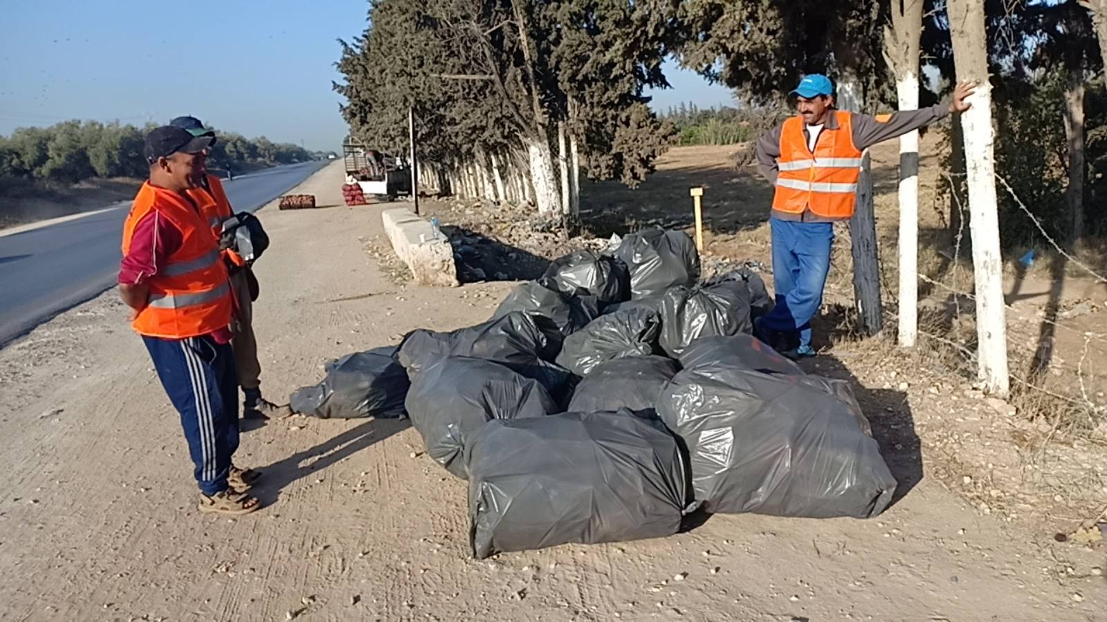 جمع نفايات البلاستكية