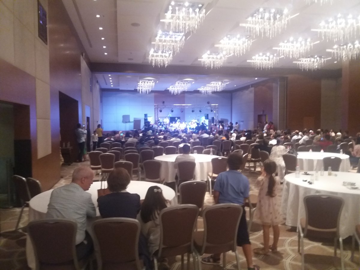 Gala de cloture à l'hôtel Renaissance de l'année scolaire de l'école musicale de Khalil Baba Ahmed
