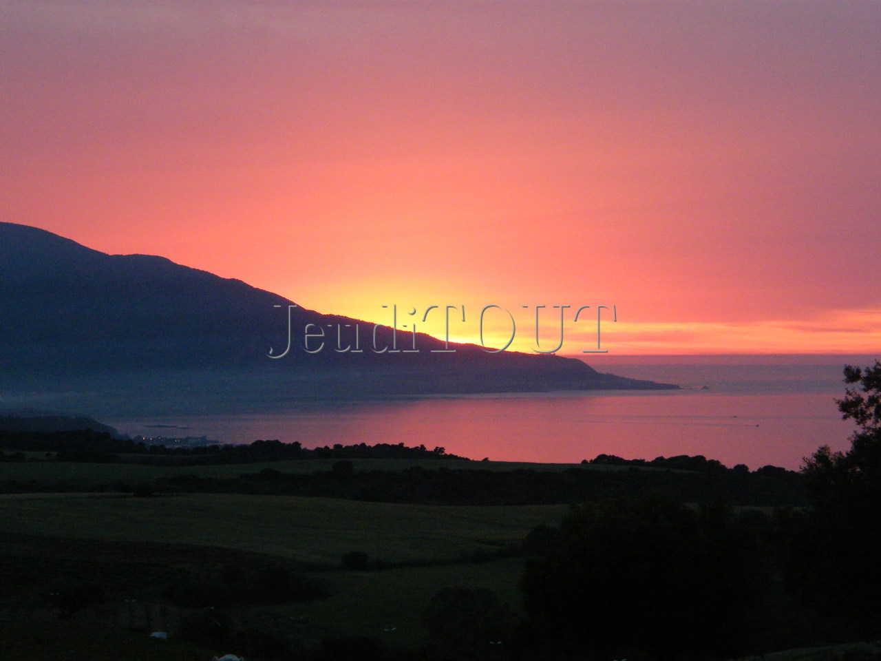 Vue du haut du Tombeau de la Chrétienne
