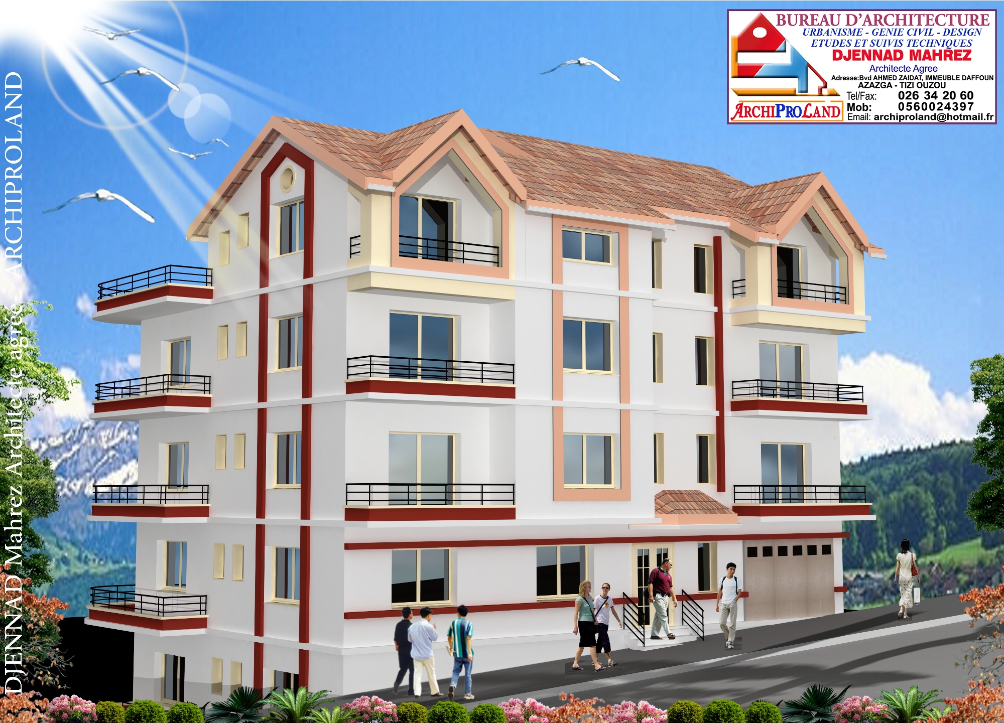 BUREAU D'ARCHITECTURE DJENNAD MAHREZ -ARCHIRPOLAND-