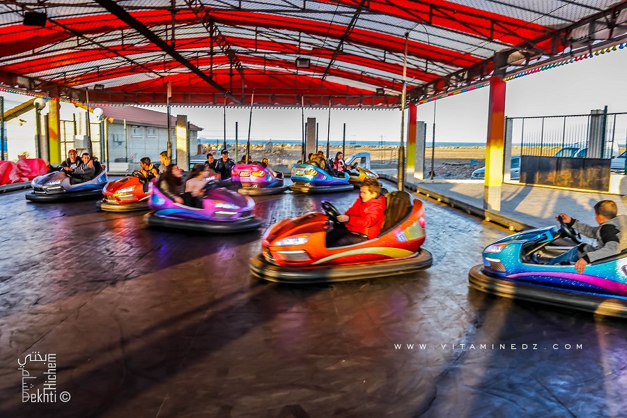 Auto tamponneuse aux sablettes d'Alger