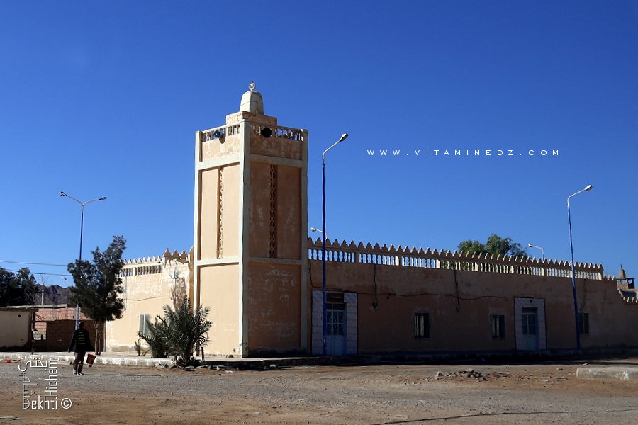 Mosquée de Oued Lakhdar, village à l'entrée de la wilaya de Bechar via Naama