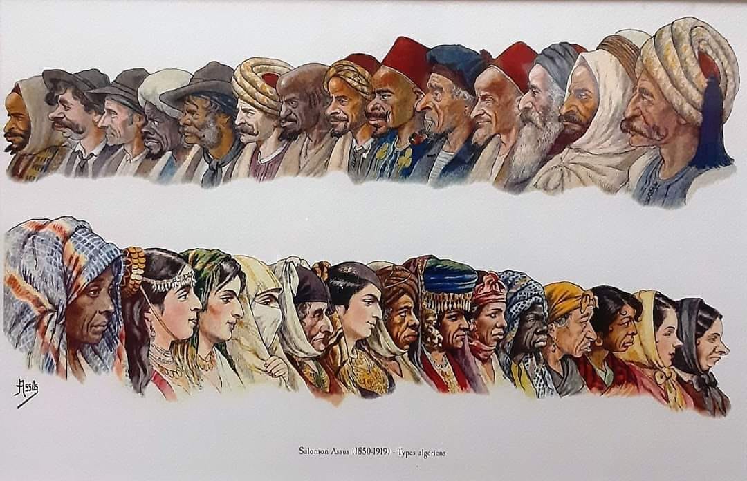Salomon Assus : Types algériens