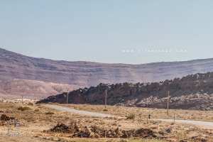 Petite chaine montagneuse à la sortie de Assela