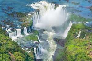 Les chutes d’Iguaçu entre l’Argentine et le Brésil
