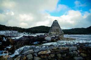 Neige dans la région d'Ahfir ou Hafir (Tlemcen)