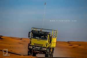 IVECO Eurocargo dans le désert algérien (le Tinerkouk)