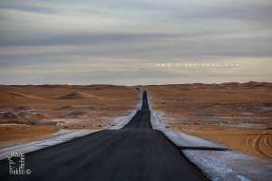 Nouveau bitume sur la route du sud ... Travail baclé
