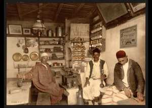 Café maure. Alger (Algérie)