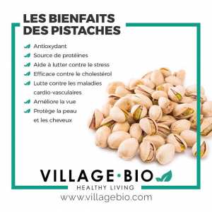Les bienfaits des pistaches