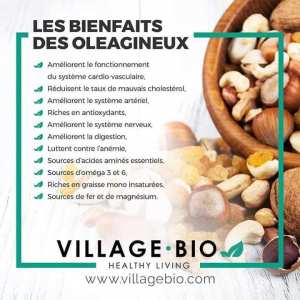 Les bienfaits des oléagineux
