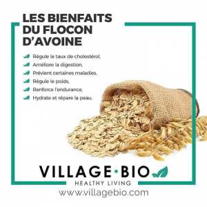 Les bienfaits du flocon d'avoine
