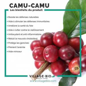 Les bienfaits du Camu Camu