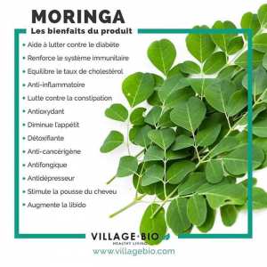 Les bienfaits du Moringa