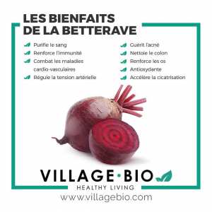Les bienfaits de la bétterave