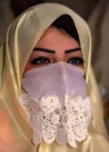 LE HAIK (Le voile blanc Algérois)