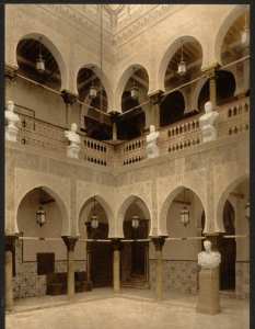 Dar Hassan Pacha : Intérieur du palais du gouverneur. Alger (Algérie)