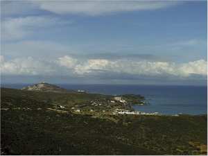 Vue lointaine du Cap de Garde, avant que le béton n'envahisse tout !