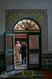 Porte de la mosquée de la Zaouia d'El Hamel
