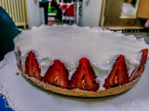 Un cheese cake très bon