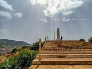 Monument aux morts au lieu dit Col du Juif ou 3agbet el yhoudi