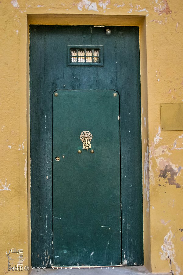 Une des portes de la zaouia d'El Hamel