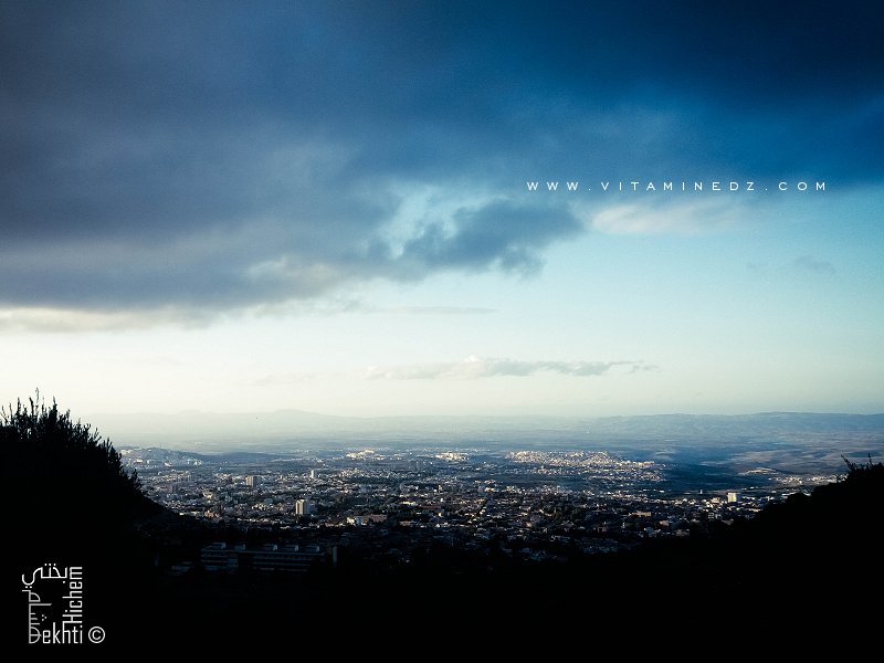 Vue panoramique de la ville de Tlemcen coté Est