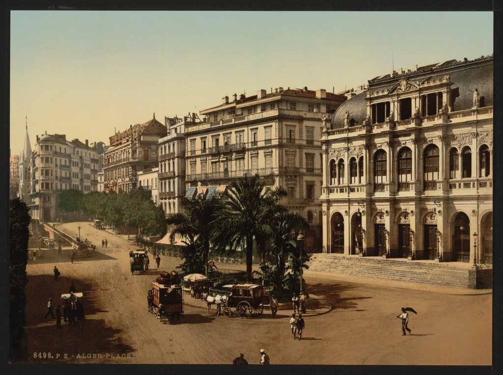 Place de la Republique, Alger, Algérie