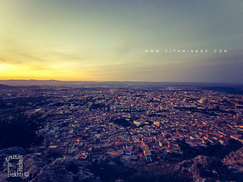 Tlemcen, vue sur Boudghene à partir de Lalla Setti