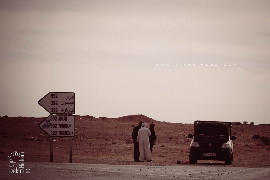 D'El Benoud vers Tinerkouk .. gare aux pannes