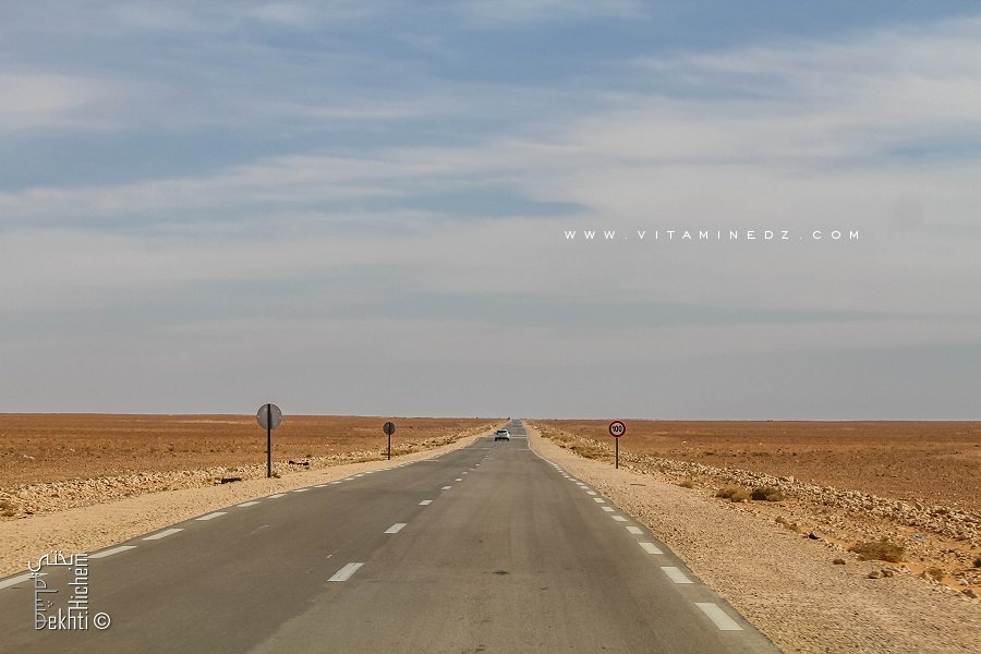 Peut-on rouler à 100 km/h sur une route pareille? (El Bnoud Tinerkouk 340km)