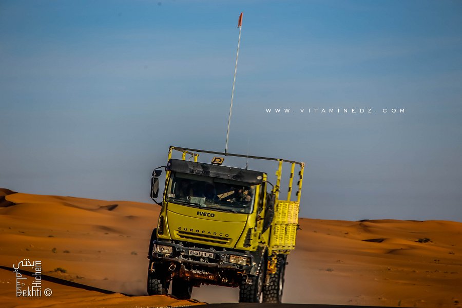IVECO Eurocargo dans le désert algérien (le Tinerkouk)