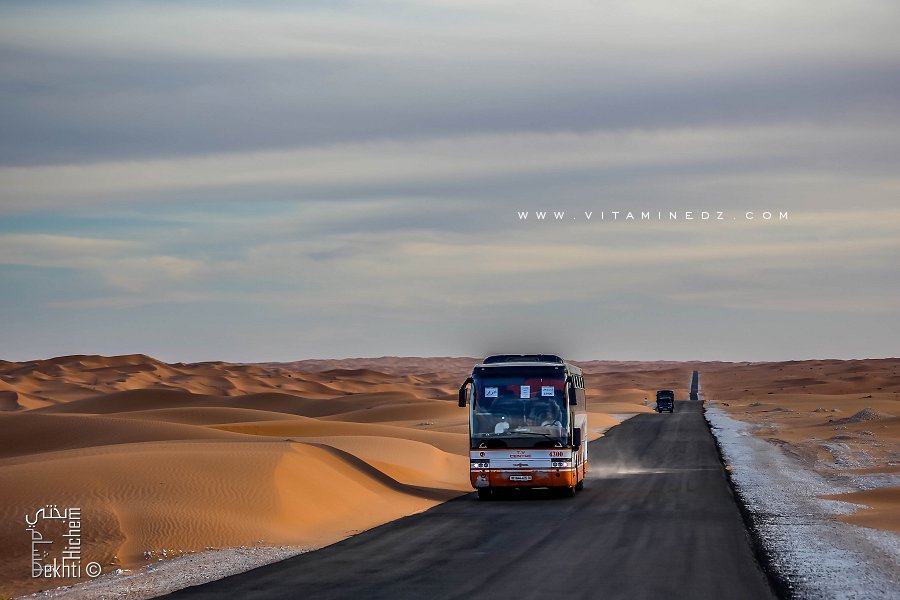 Transport de voyageur par car vers le Sud (Adrar, Timimoun, Tamanrasset)