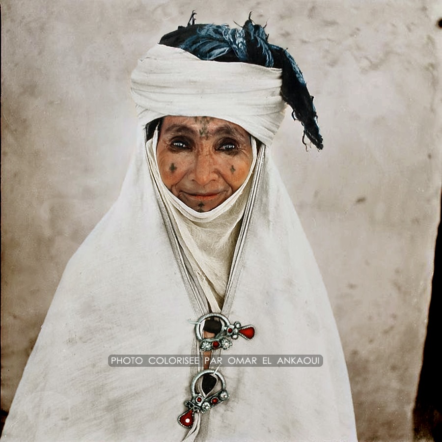 امرأة جزائرية مسنة 1960