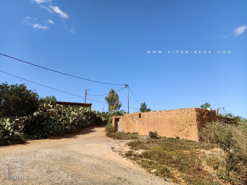 Dechra Ouled Bouzbib, vieil hameau vieille maison en Argile (Toub)
