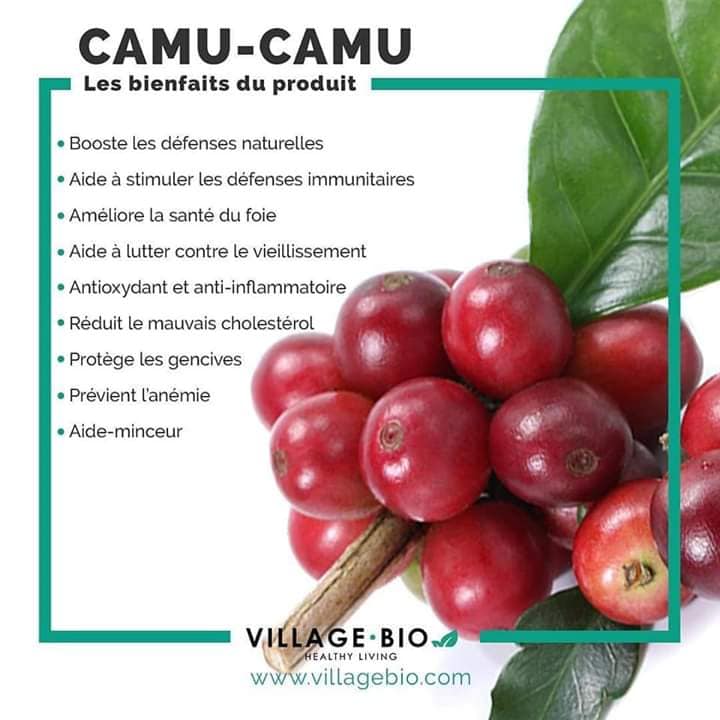Les bienfaits du Camu Camu