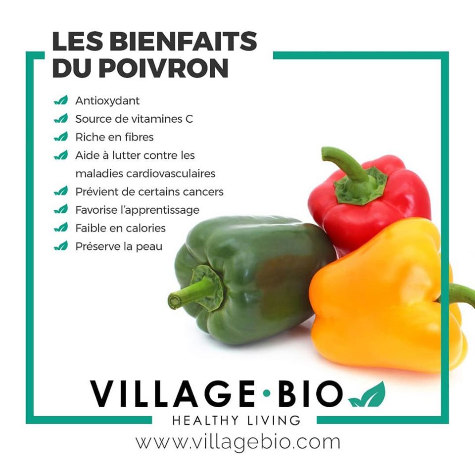 Les bienfaits du Poivron