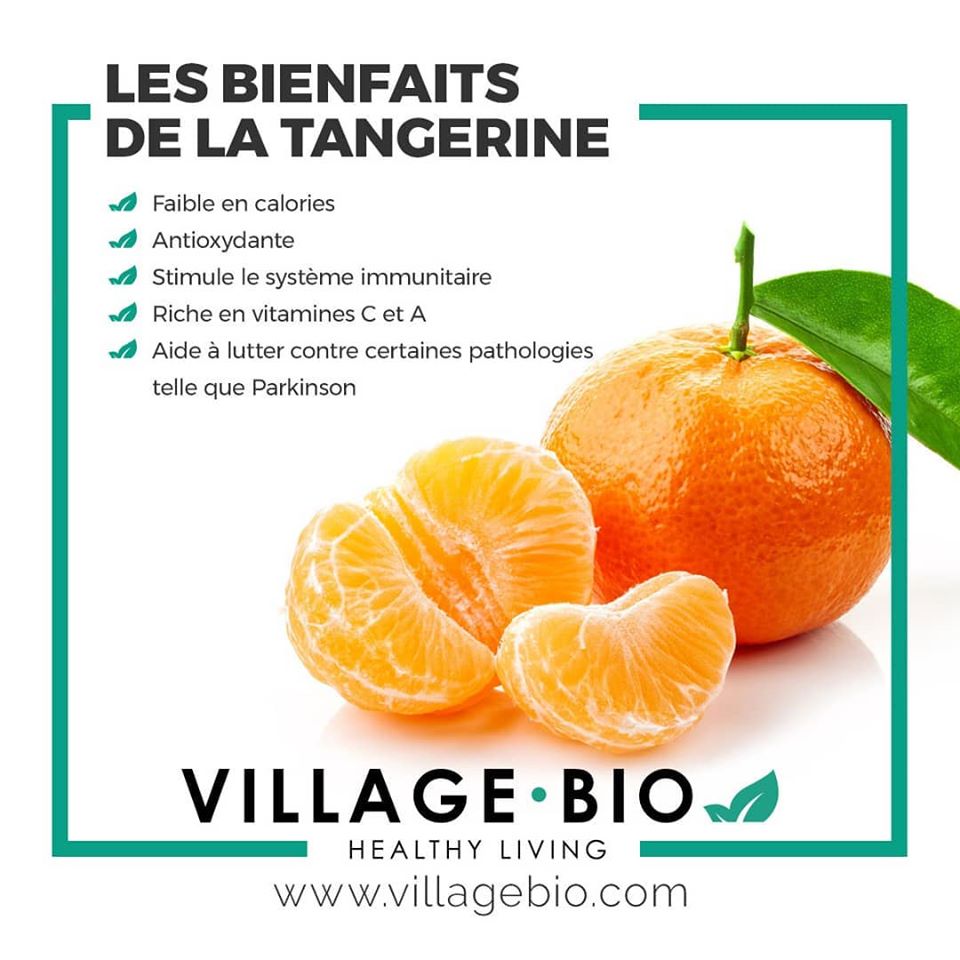 Les bienfaits de la Tangerine