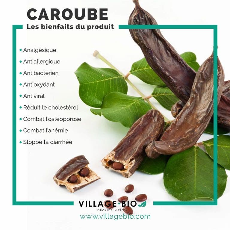 Les bienfaits du Caroube
