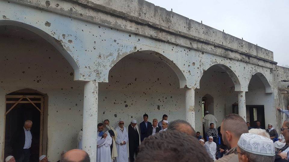 la célèbre zaouia de Sidi M'hand Saâdi surplombant la mer