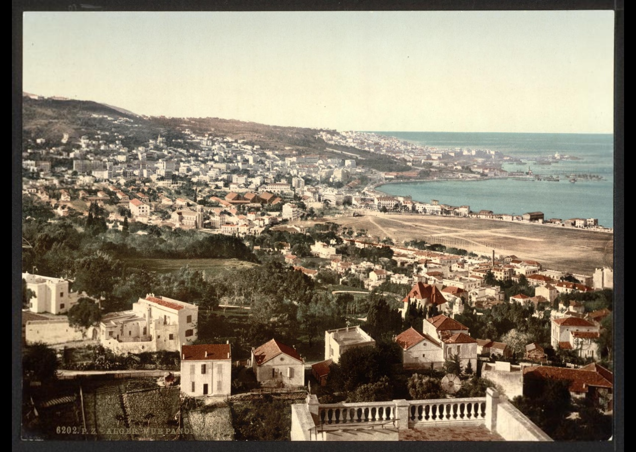 Vue d'ensemble depuis Mustapha, I. Alger (Algérie)