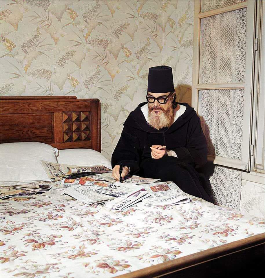 من أندر الصور لأبو الحركة الوطنية - مصالي الحاج